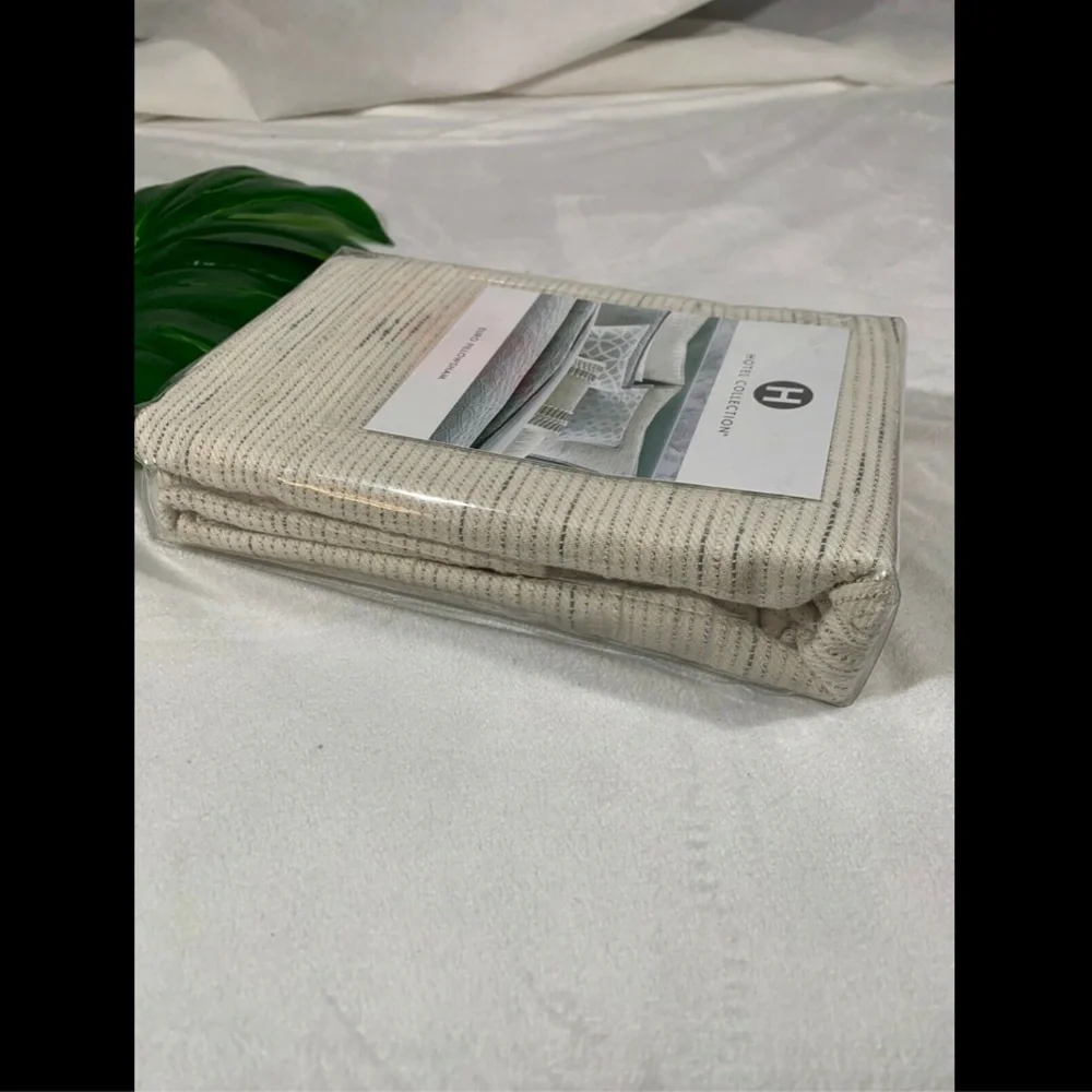 NIB $135 Hotel Collection Connections‎ European Euro Pillow Sham